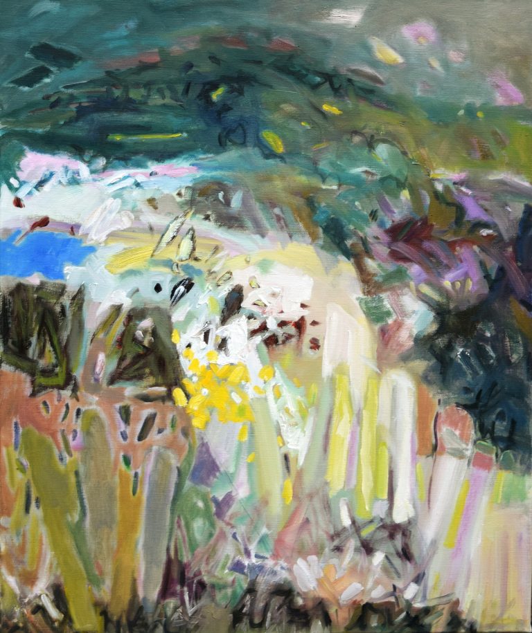 M Ryves Yellow on the Broom 50x60cm Copy 1 768x915